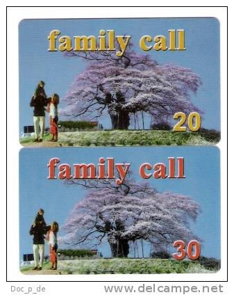 Germany  - Family Call - 2 Cards Set  - Prepaid Cards - Cellulari, Carte Prepagate E Ricariche