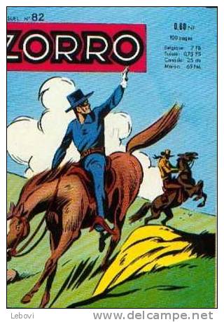 "Zorro Mensuel" N° 82 Du 02/1962 - Zorro
