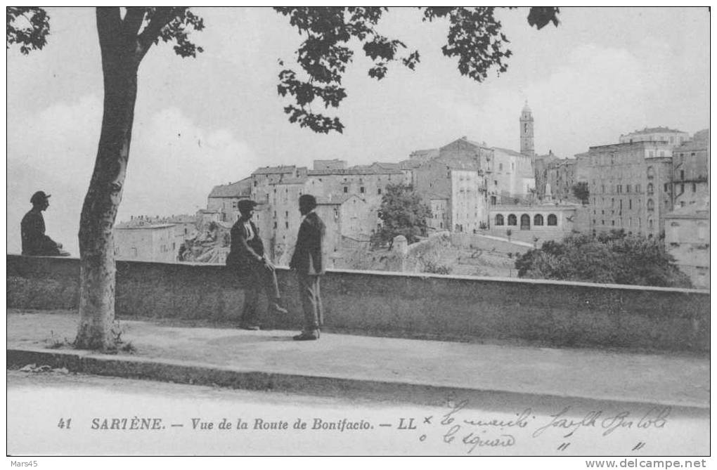 CORSE DU SUD,SARTENE,vue De La Route De Bonifacio,Edit. Lévy Et Neurdein - - Sartene