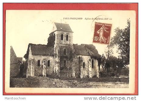 DEP 95 VALLANGOUJARD L´EGLISE DE MEZIERES - Autres & Non Classés