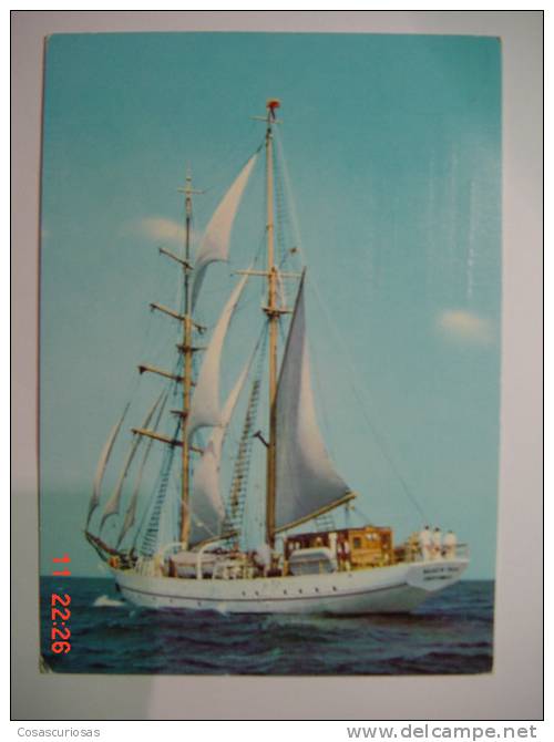 1900 WILHELM PIECK GERMANY  SHIP BARCO BATEAU POSTCARD YEARS 1960 OTHERS IN MY STORE - Houseboats