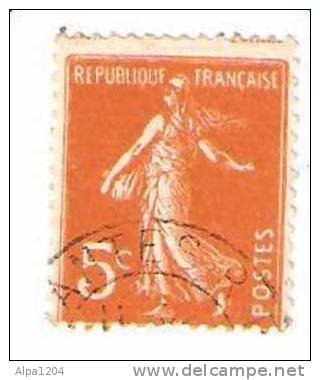 TIMBRE FRANCE ANNEE 1906 - "Semeuse Fond Plein" OBLITERE - Used Stamps
