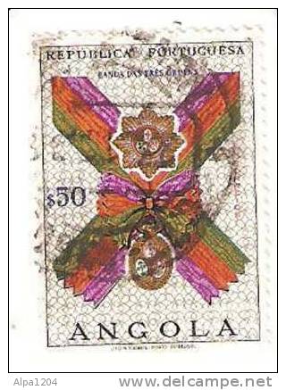 TIMBRE D ANGOLA "REPUBLICA PORTUGUESA"  - OBLITERE - Collezioni