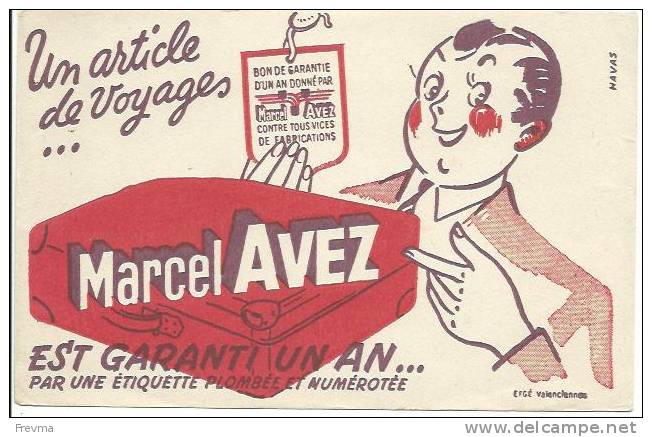 Buvard Marcel Avez Sacs De Voyage - M