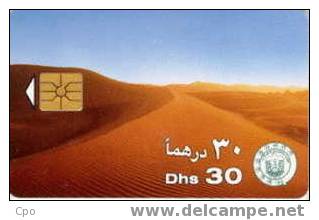 # UAE 4 Sahara 30 Gem 01.95  Tres Bon Etat - Ver. Arab. Emirate
