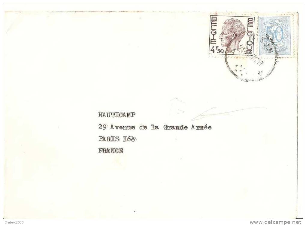 N° Y&t     Lettre  BATICE     Vers    FRANCE   Le   21 JANVIER 1974 - Briefe U. Dokumente