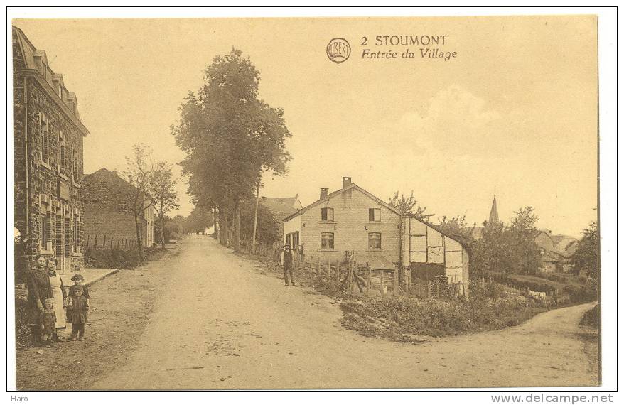 STOUMONT - Entrée Du Village  (1720)mx - Stoumont