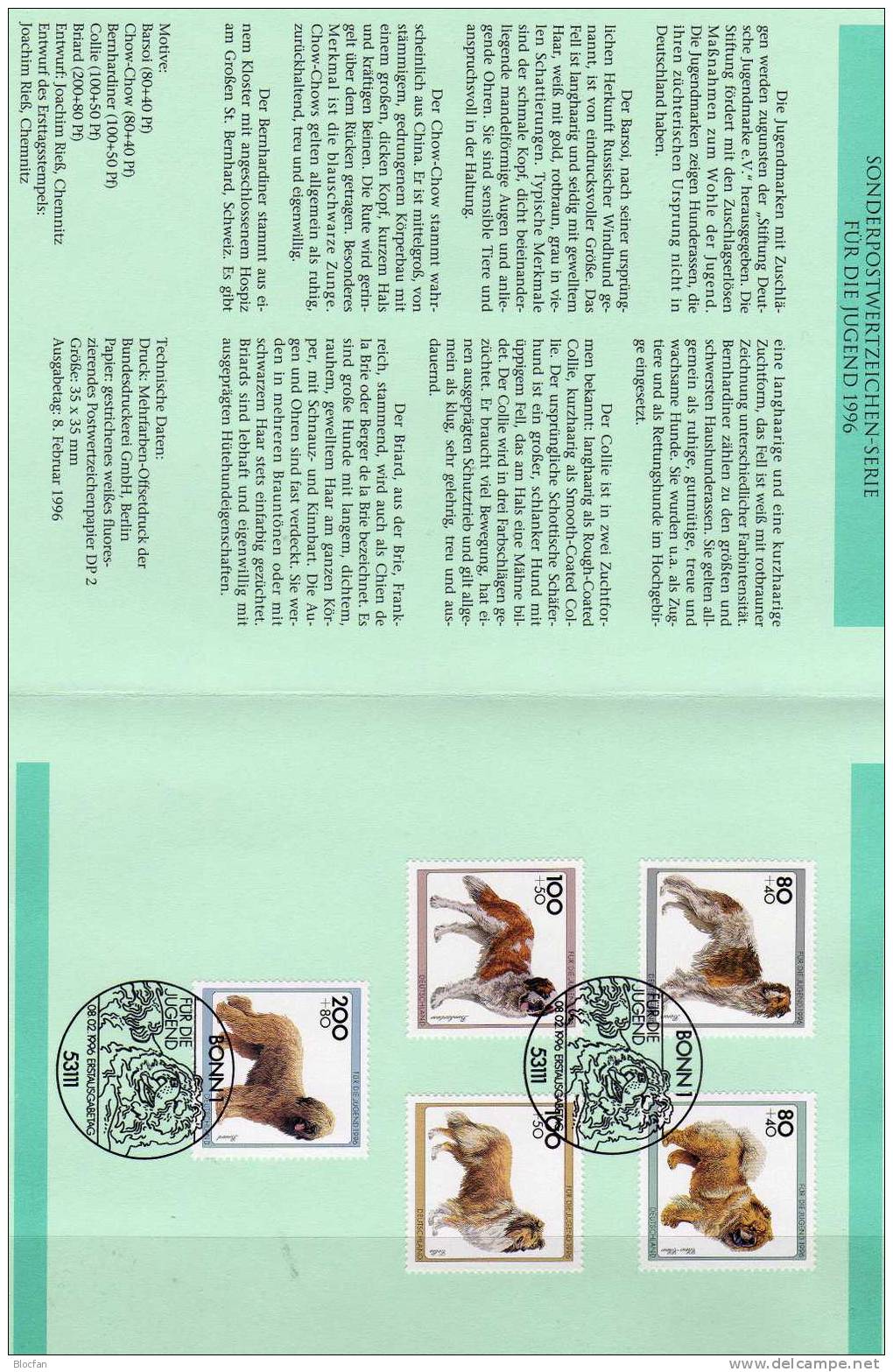 ETB-Jahressammlungen 1995 Bis1997 BRD SST 390€ Je Als Buch Komplett Ersttagsblatt Document From Germany - Vrac (min 1000 Timbres)