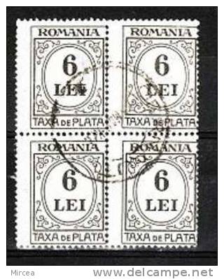 M. 2884 Taxe Bloc De4 Oblitere Cernauti Actuellement Moldavie - Used Stamps