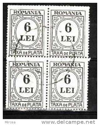 M.2013 Taxe Bloc De4 Oblitere - Used Stamps