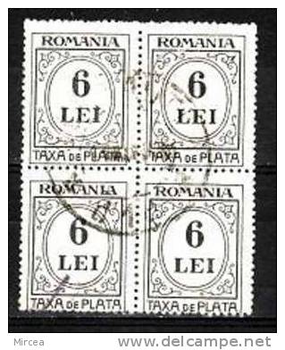 M. 2755 Taxe Bloc De4 Oblitere Cernauti Actuellement Moldavie - Used Stamps