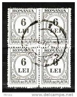 Taxe Bloc De4 Oblitere(d) - Used Stamps