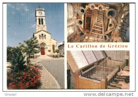 CPM GREZIEU LA VARENNE RHONE CARILLON église 1998 - Autres & Non Classés