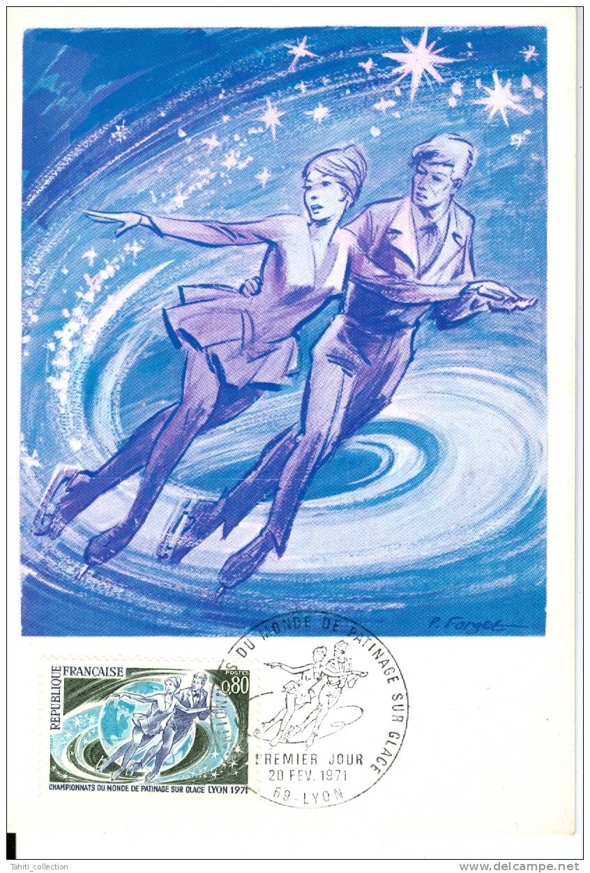 LYON - Championnat Du Monde De Patinage Sur Glace 1971 - Eiskunstlauf