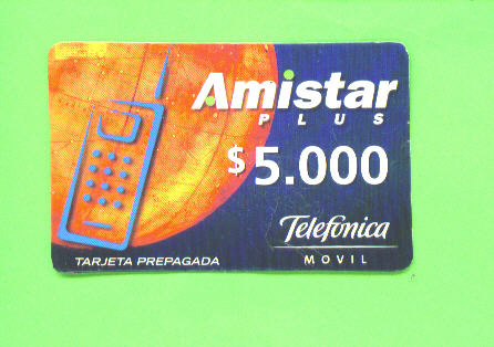 CHILE - Remote Phonecard As Scan - Chile