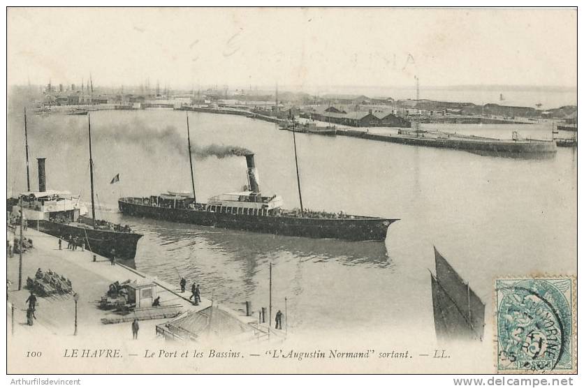 LE HAVRE- " -- " L´AUGUSTIN NORMAND " Sortant - Cap De La Hève