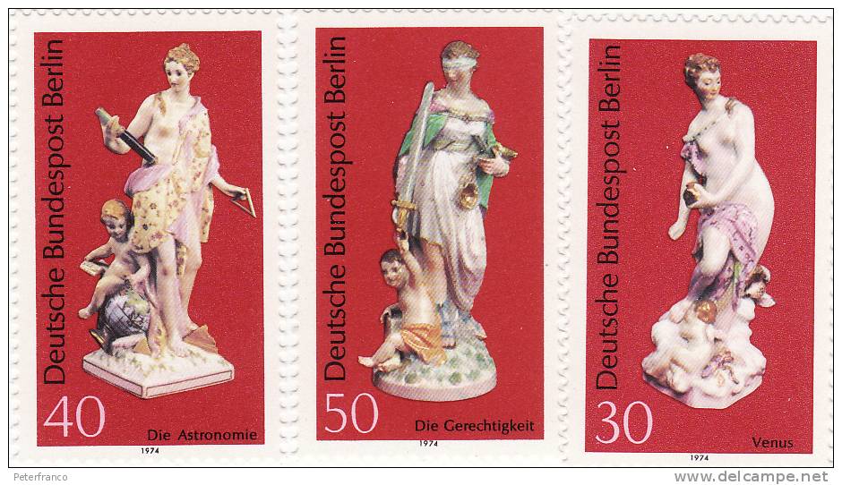 1974 Germania Berlino - Porcellane - Porcelaine