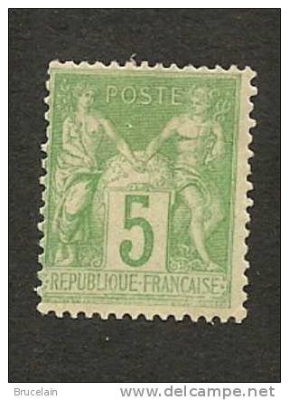 FRANCE -  SAGE - N° 102 Type III - *-  Cote 13 Euros - 1898-1900 Sage (Type III)