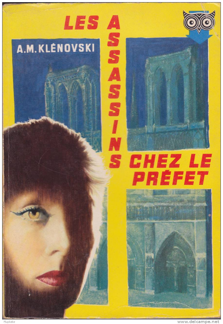 Ditis Police La Chouette 72 Les Assassins Chez Le Préfet A. M. Klénovski 1958 - Ditis - La Chouette