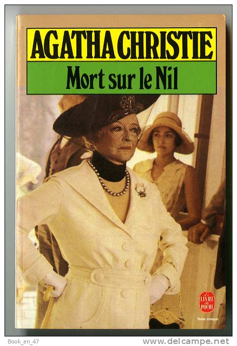 {49385} Agatha Christie " Mort Sur Le Nil " Le Livre De Poche N° 5632 , 4/1987  " En Baisse " - Agatha Christie