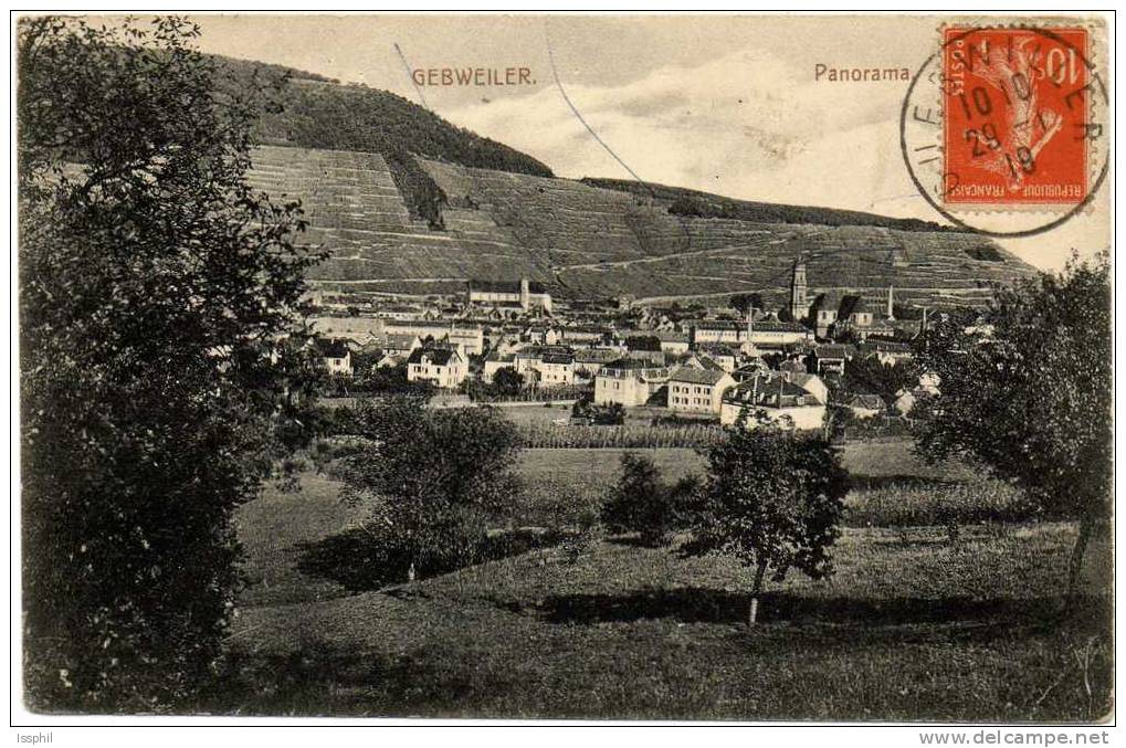 Gebweiler Guebwiller - Panorama - Guebwiller