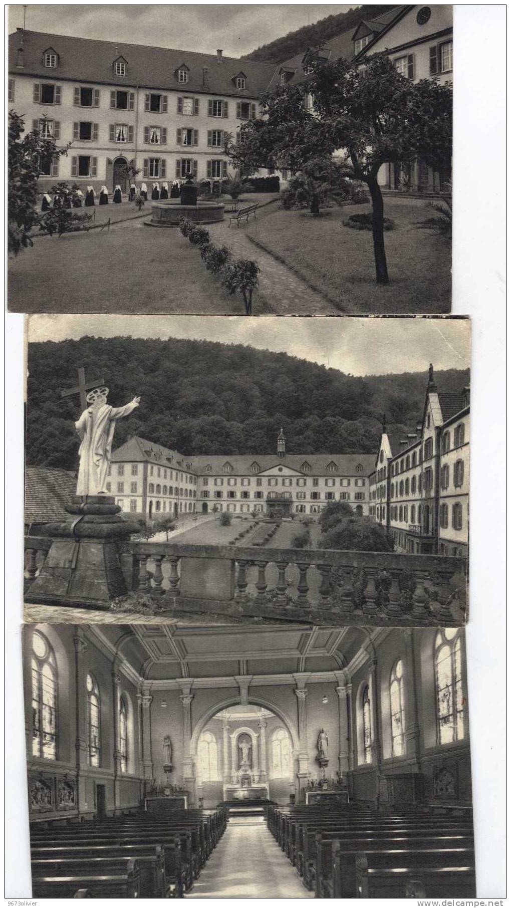 67-MAISON MERE DES SOEURS DU TRES ST-SAUVEURS-OBERBRONN-CEREMONIE DE PROFESSION..-8 CARTE POSTALE - Obernai