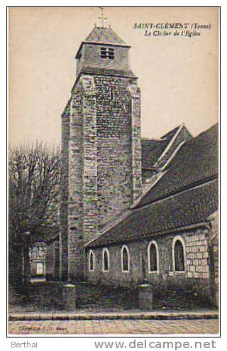 89 SAINT CLEMENT - Le Clocher De L Eglise - Saint Clement