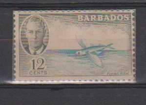 Barbados 1950 MH, Flying Fish, Tropical Cond., - Barbades (1966-...)