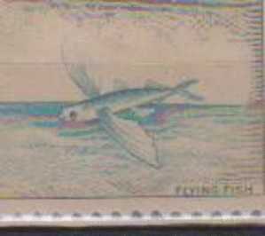Barbados 1950 MH, Flying Fish, Tropical Cond., - Barbades (1966-...)