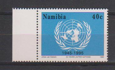 Namibia 1995 MNH, 50 Yrs Of United Nations, UNO - Namibie (1990- ...)