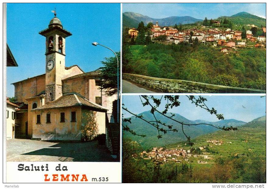 LEMNA DI FAGGETO LARIO   VEDUTE DIVERSE  C32 - Como