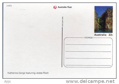 Jedda Rock (Rock Formation) Katherine Gorge. Australie. Scenes Du Film Jedda (1955 Cannes Film Festival) - Postal Stationery