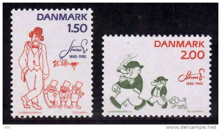 Danemark  1982 N°Y.T. : 767 Et 768** - Unused Stamps