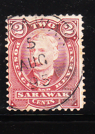 Sarawak 1895 Sir Charles Johnson Brooke 2c Used - Sarawak (...-1963)