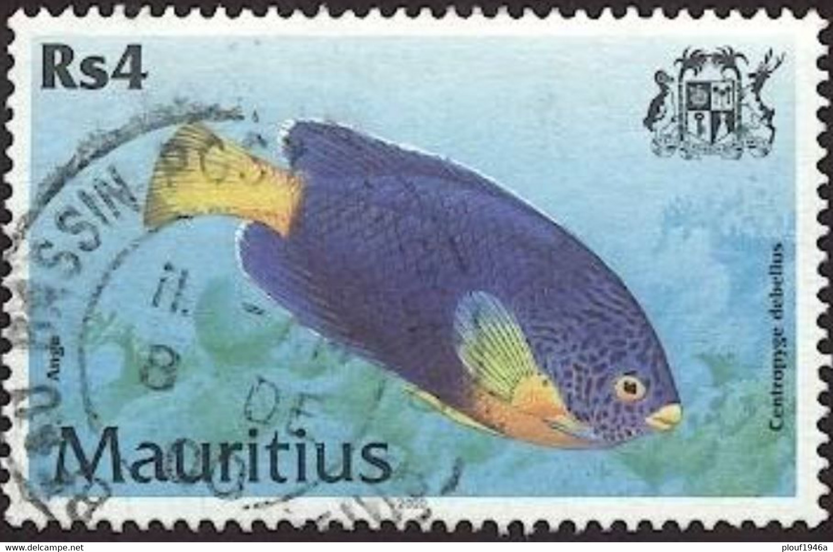 Pays : 320,3 (Maurice (Ile) : République)  Yvert Et Tellier N° :  950 (o) - Mauritius (1968-...)