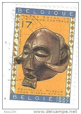 TIMBRE BELGIQUE  "KONINKLIJK MUSEUM VOOR MIDDEN - AFRICA" 1997 OBLITERE - Oblitérés