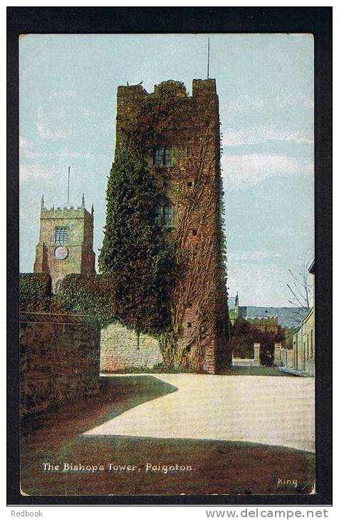 RB 543 - Early Postcard - The Bishop's Tower Paignton Devon - Paignton