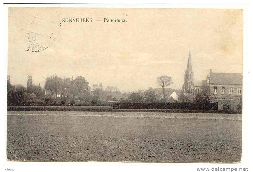 B2769 : ZONNEBEKE : Panorama - Zonnebeke