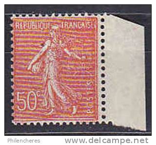 France Yvert N° 199 Xx - Cote 2,3 Euros - Prix De Départ 0,5 Euros - 1903-60 Sower - Ligned