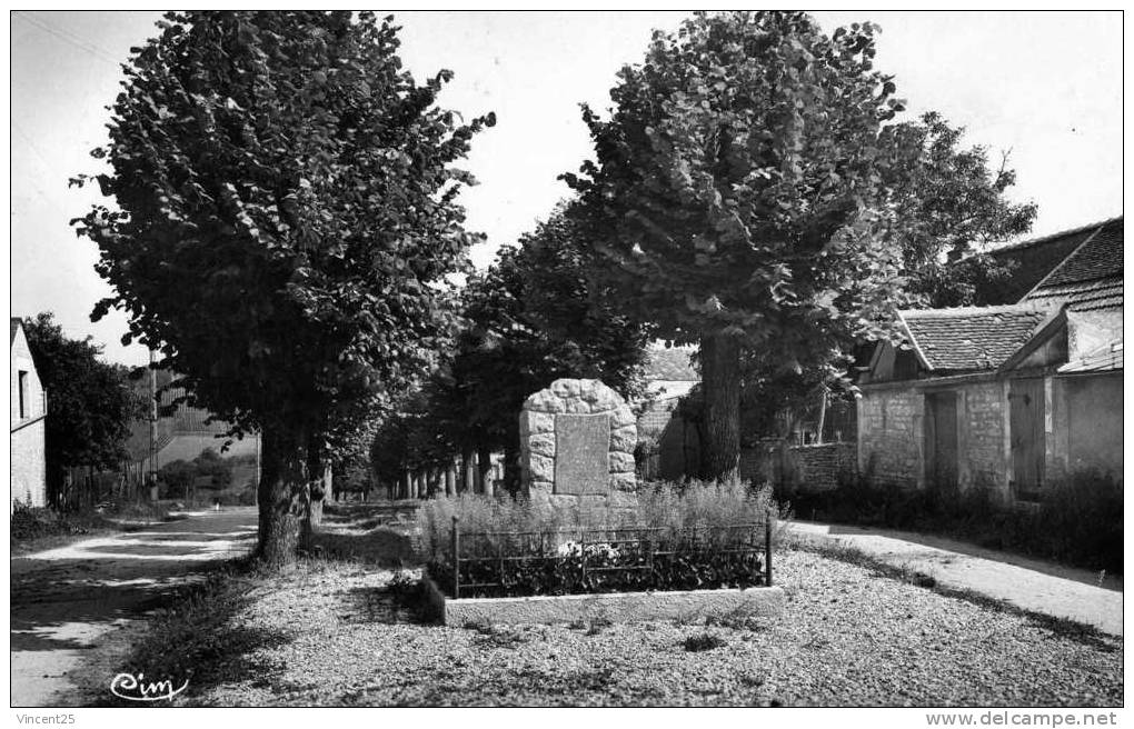 Coulanges La Vineuse Coulange Monument Deportes 89 Yonne 1950 - Coulanges La Vineuse