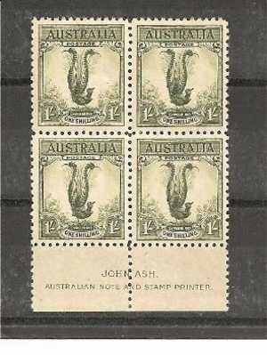 AusMi.Nr.114b/  AUSTRALIEN - Gelb-grün (yellow Green) 1932 ** (NH, Well Centred) - Neufs