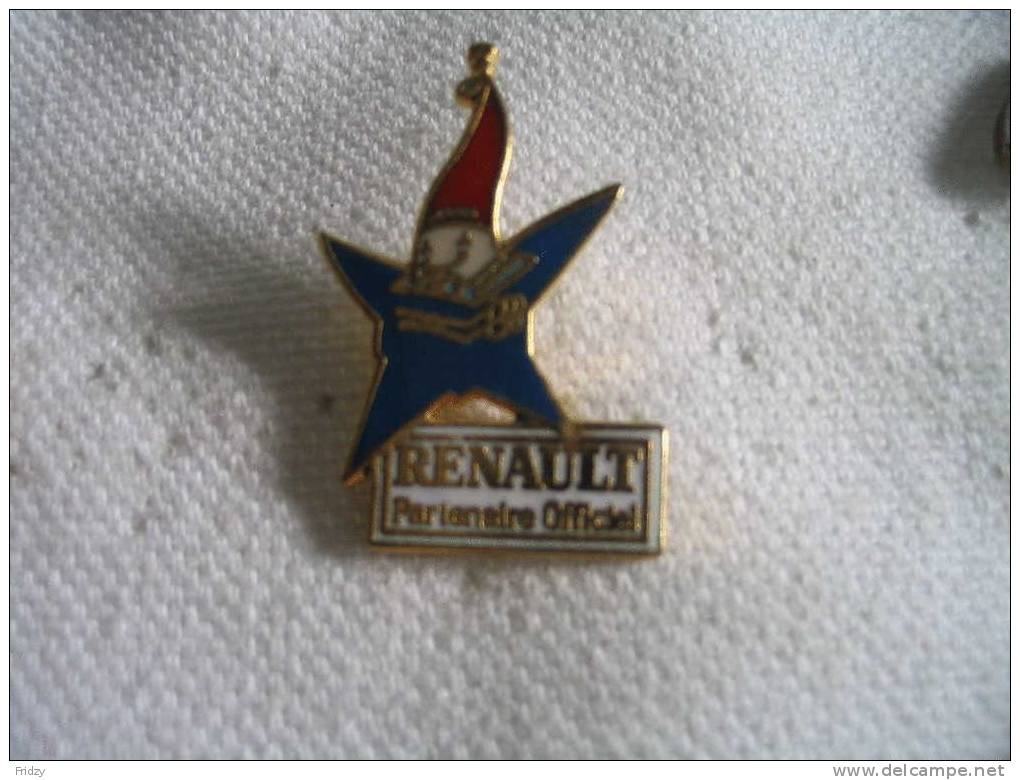 Pin´s RENAULT Partenaire Officiel - Renault