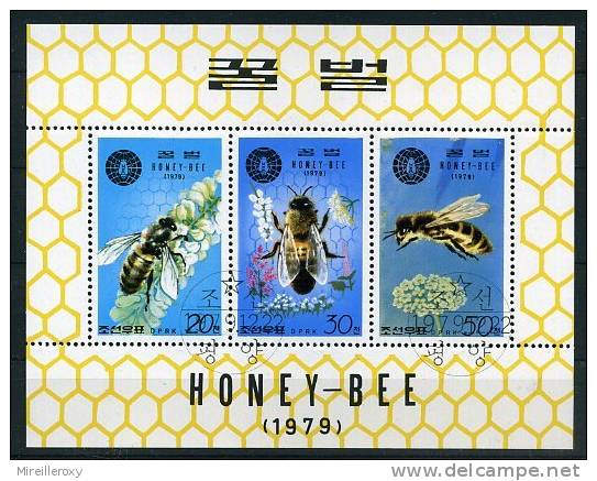 BLOC FEUILLET ABEILLE MIEL BIENE  BEE - Honeybees