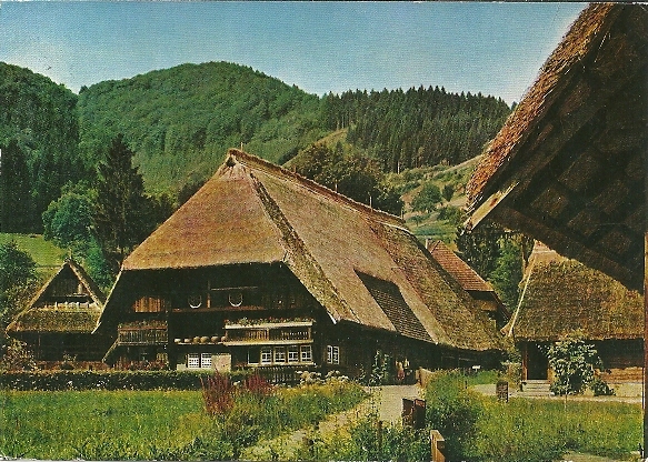 DEUTSCHLAND Gutach / Gutachtal  Vogtsbauernhof - Gutach (Schwarzwaldbahn)