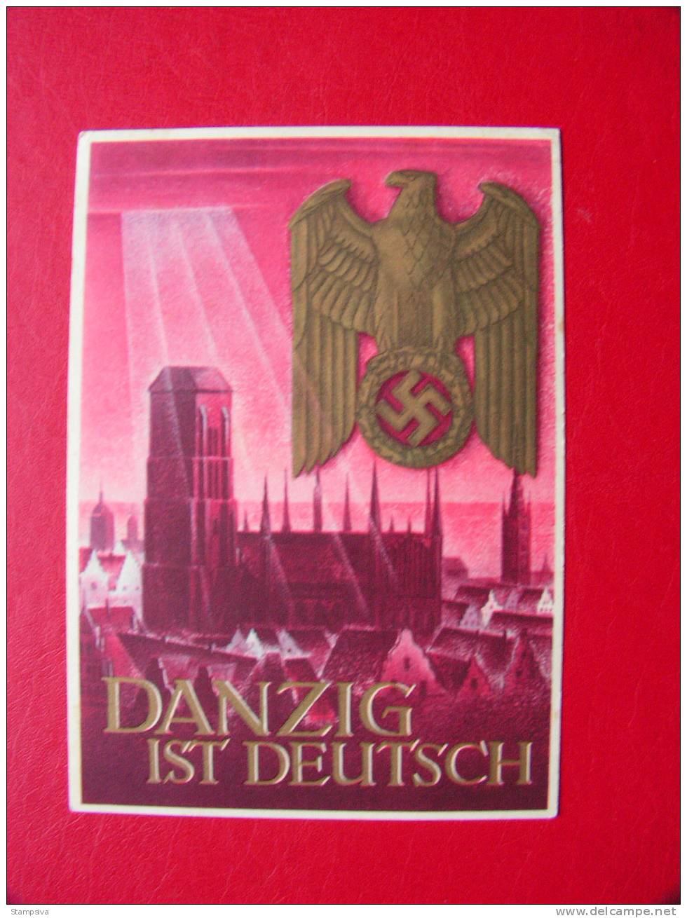 == Deutsches Reich , Danzig Karte 1938 - Sonstige & Ohne Zuordnung