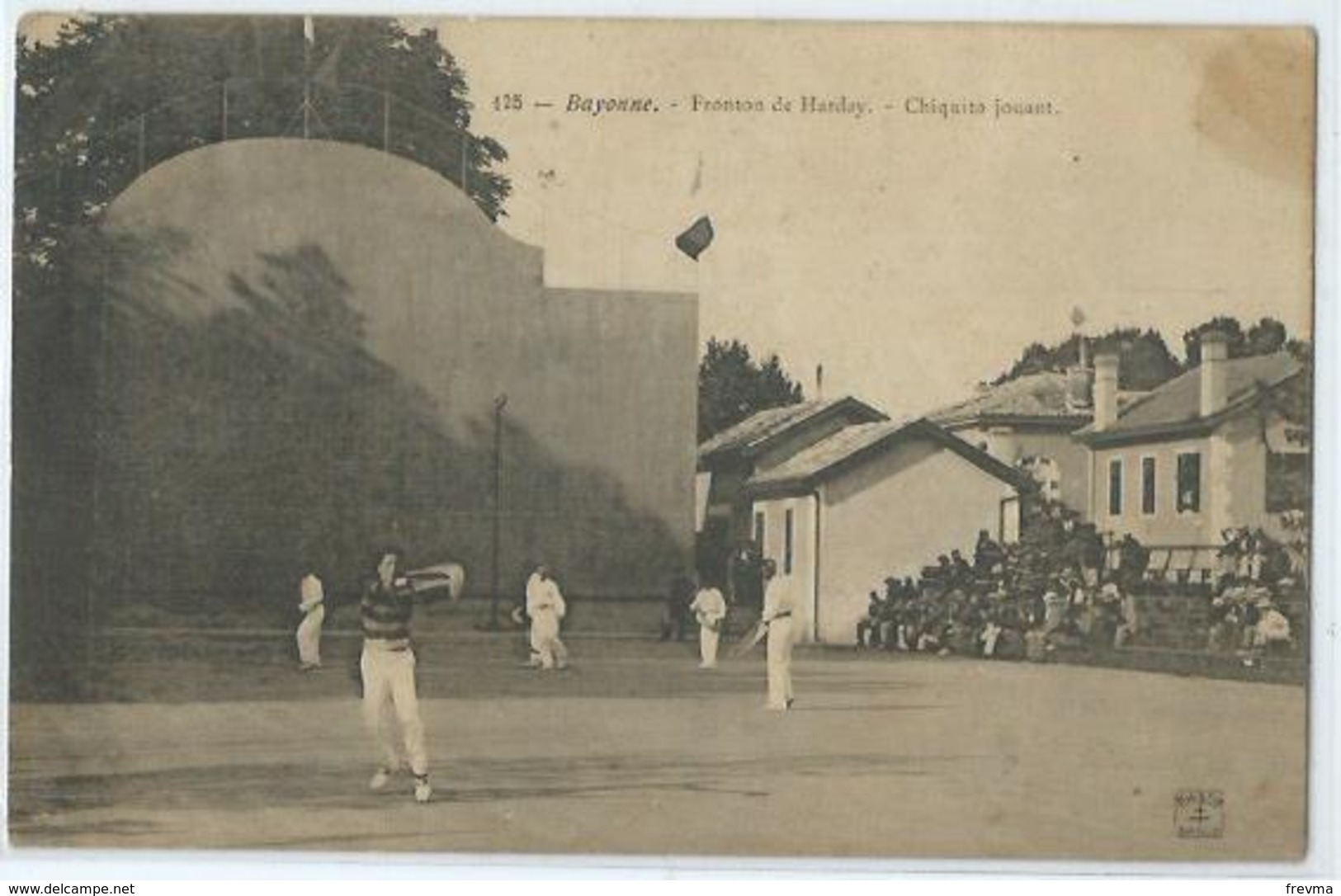 Bayonne Fronton De Harday Chiquito Jouant - Bayonne