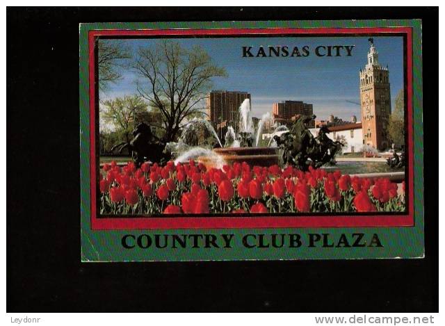 Fountain & Giralda Tower Country Club Plaza, Kansas City, Missouri - Altri & Non Classificati
