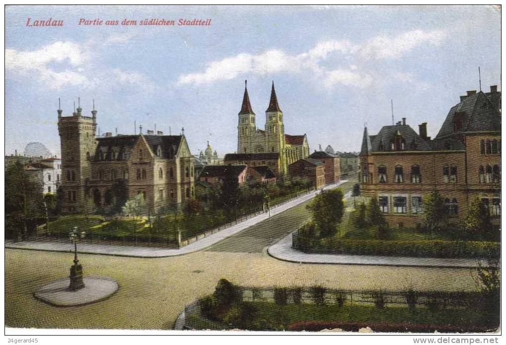 CPSM LANDAU (Allemagne - Rhénanie Palatinat) - Partie Aus Dem Sudlichen Stadtteil, Vue Du Sud - Landau