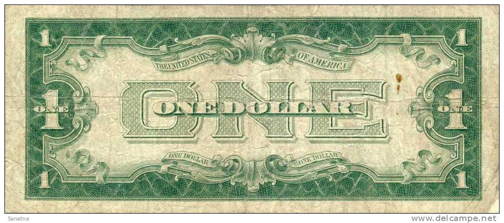 USA 1$ 1928 , Letter A US Note, Good CONDITION Woods-Mellon - Silver Certificates (1928-1957)