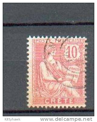 CRETE 4 - YT 6 Obli - Used Stamps